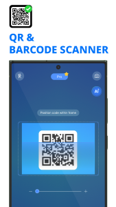 اسکرین شات 1 برنامه QR Scanner - Barcode Scanner