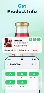 اسکرین شات 6 برنامه QR Scanner - Barcode Reader