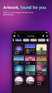 اسکرین شات 4 برنامه 432 Player: 432Hz Converter