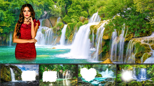 اسکرین شات 2 برنامه Waterfall Photo Editor frame