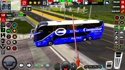 اسکرین شات 8 بازی City Coach Bus Driving Sim 3D