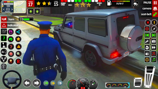اسکرین شات 5 بازی Us Police Car Cop Car Games 3D