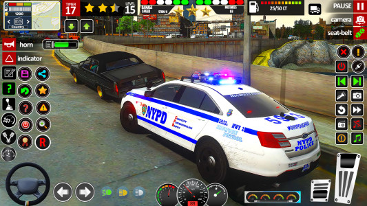 اسکرین شات 6 بازی Us Police Car Cop Car Games 3D