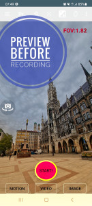 اسکرین شات 1 برنامه Background Video Recorder Pro