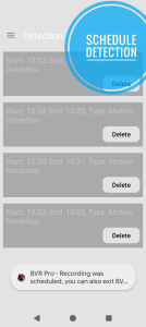 اسکرین شات 6 برنامه Background Video Recorder Pro