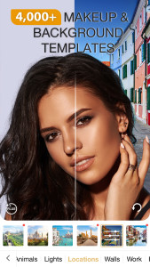 اسکرین شات 1 برنامه Perfect365 Makeup Photo Editor