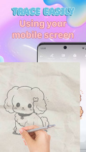 اسکرین شات 2 برنامه AR Draw Sketch: Trace & Paint
