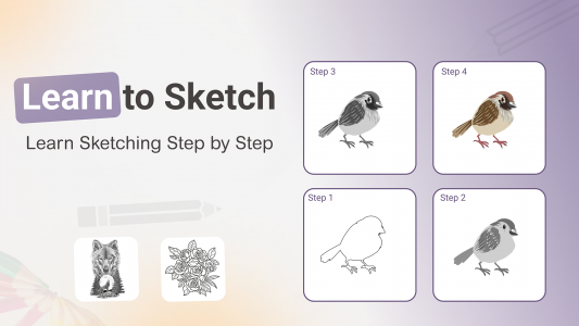 اسکرین شات 7 برنامه Draw AR Sketch: Trace App