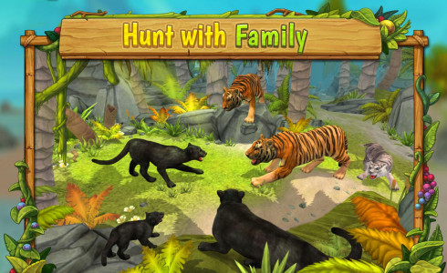 اسکرین شات 2 بازی Panther Family Sim Online - Animal Simulator