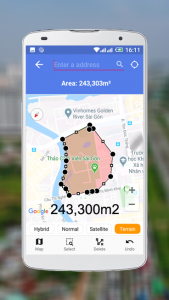 اسکرین شات 4 برنامه Area Calculator For Land