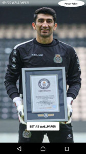 اسکرین شات 20 برنامه علیرضا بیرانوند  HD+ پس زمینه