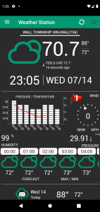 اسکرین شات 7 برنامه Weather Station