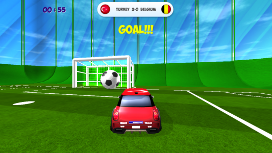 اسکرین شات 1 بازی WORLD CAR SOCCER TOURNAMENT 3D