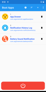 اسکرین شات 6 برنامه Boot Apps
