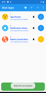 اسکرین شات 2 برنامه Boot Apps