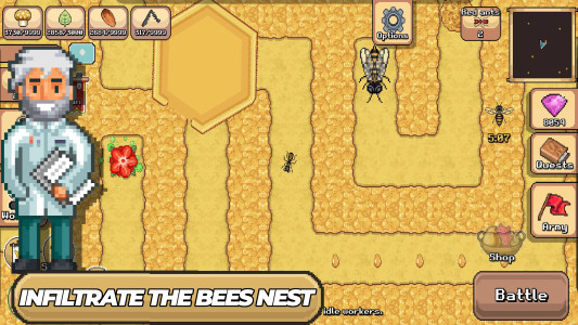 اسکرین شات 5 بازی Pocket Ants: Colony Simulator