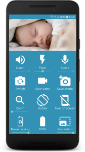 اسکرین شات 2 برنامه BabyCam - Baby Monitor Camera