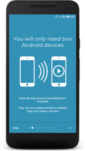 اسکرین شات 4 برنامه BabyCam - Baby Monitor Camera