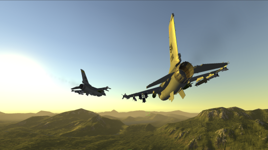 اسکرین شات 6 بازی Armed Air Forces - Flight Sim