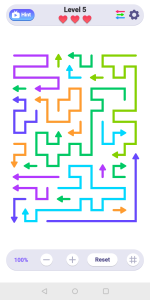 اسکرین شات 5 بازی Arrows – Puzzle Escape Maze