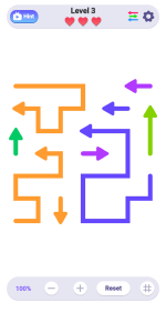 اسکرین شات 3 بازی Arrows – Puzzle Escape Maze