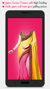 اسکرین شات 1 برنامه Woman Saree Photo Maker Camera