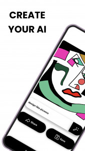 اسکرین شات 1 برنامه Midjourney AI Art Generator