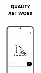 اسکرین شات 3 برنامه Midjourney AI Art Generator