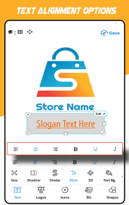 اسکرین شات 4 برنامه Logo Maker - Logo Designer