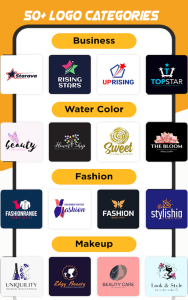 اسکرین شات 1 برنامه Logo Maker - Logo Designer