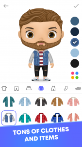 اسکرین شات 2 برنامه Oh My Doll - Avatar Creator