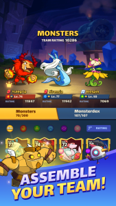 اسکرین شات 2 بازی Mana Monsters: Epic Puzzle RPG