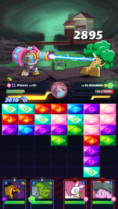 اسکرین شات 1 بازی Mana Monsters: Epic Puzzle RPG