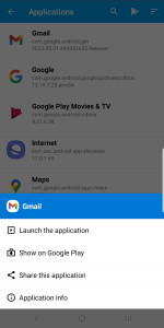 اسکرین شات 4 برنامه Android System Info