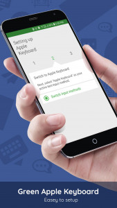 اسکرین شات 7 برنامه Green Apple Keyboard