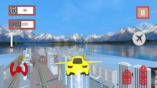 اسکرین شات 5 بازی بازی ماشین پرنده