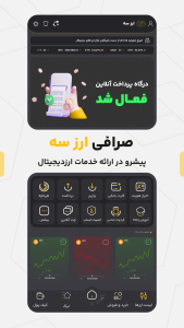 اسکرین شات 1 برنامه ‏‏‏‏‏‏‏‏ارز سه | صرافی ارز دیجیتال