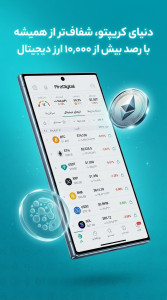 اسکرین شات 1 برنامه ‏‏ارزدیجیتال: قیمت، خبر و تحلیل ارزها