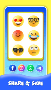 اسکرین شات 5 برنامه Emoji Kitchen: Merge Emojis