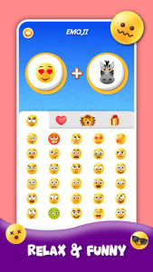 اسکرین شات 6 برنامه Emoji Kitchen: Merge Emojis
