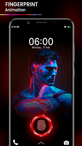 اسکرین شات 5 برنامه Live Fingerprint Animation App