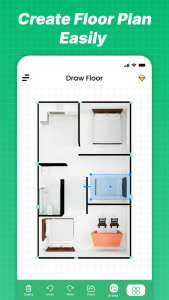 اسکرین شات 2 برنامه Modern House Design Draw House