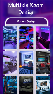 اسکرین شات 3 برنامه Gaming Room Design Home Decor