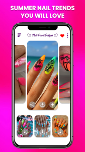 اسکرین شات 4 برنامه Nail Art Design : Nails Polish