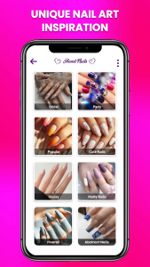 اسکرین شات 2 برنامه Nail Art Design : Nails Polish