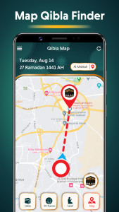 اسکرین شات 7 برنامه Qibla Finder: Qibla Direction