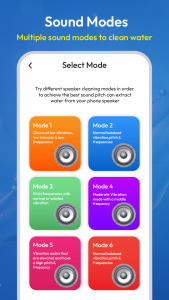 اسکرین شات 6 برنامه Speaker Cleaner - Remove Water