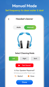 اسکرین شات 3 برنامه Speaker Cleaner - Remove Water