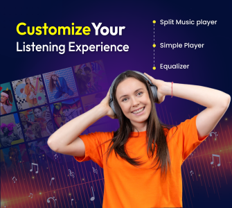 اسکرین شات 1 برنامه Split Music - Volume Booster