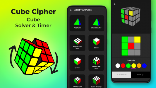 اسکرین شات 1 بازی Cube Cipher - Cube Solver